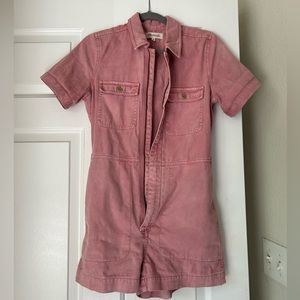 MADEWELL XS Pink Romper